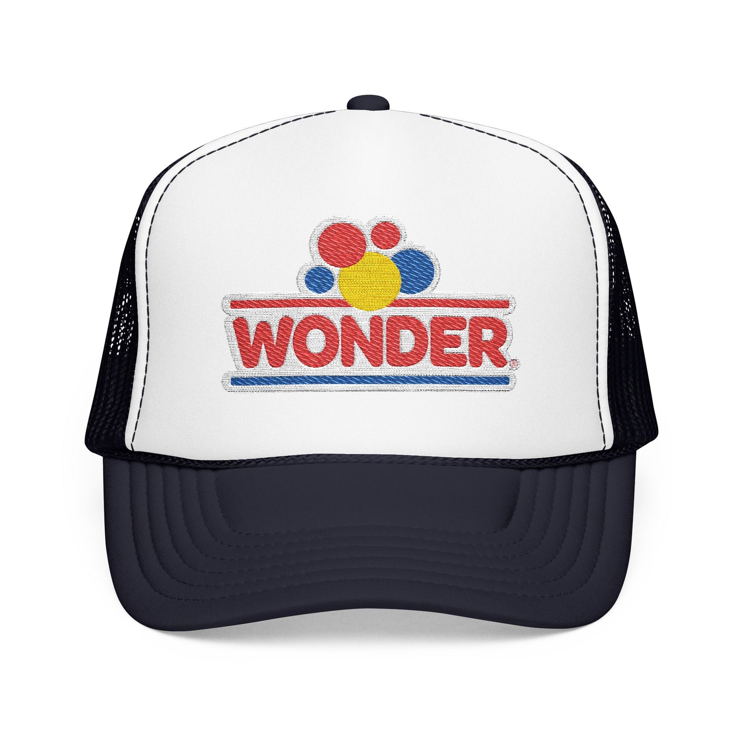 Wonderbread Embroidered Vintage Patch Trucker Hat
