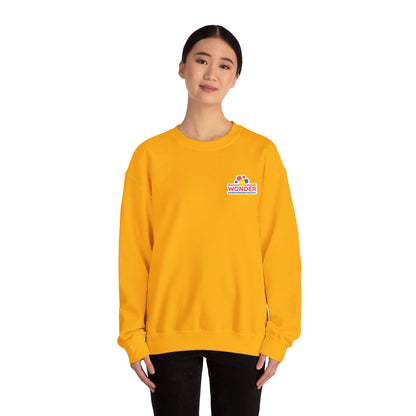 Vintage Crewneck Sweatshirt with Wonder Bread Embroided logo