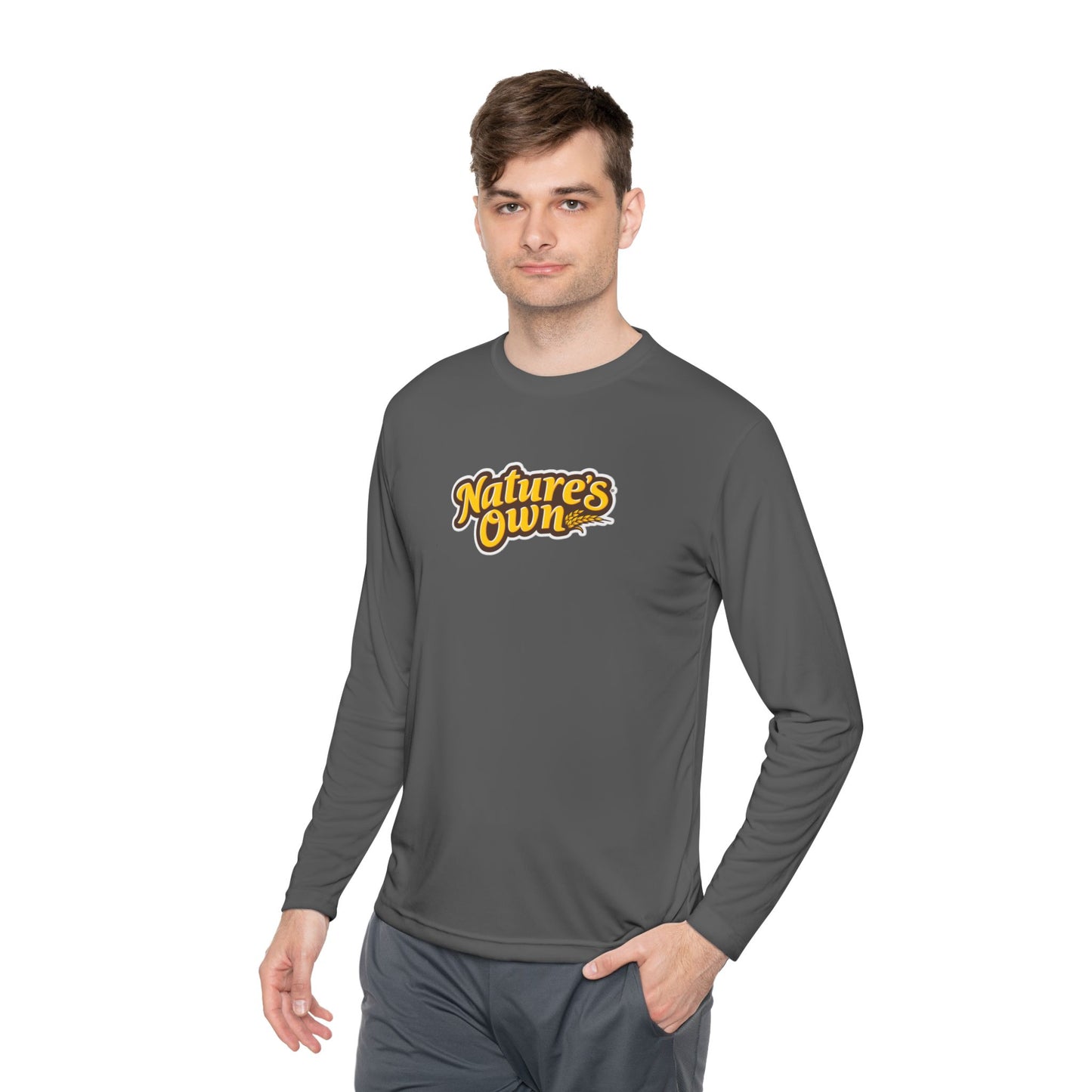 Nature's Own Long Sleeve Tee — 'Goodness of Nature' Logo Shirt