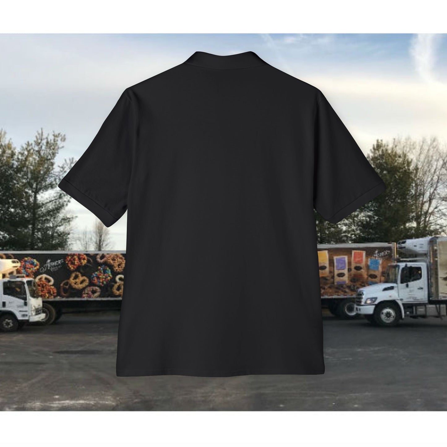 Nature's Own Men's Piqué Polo - Casual Elegance for Everyday Adventures