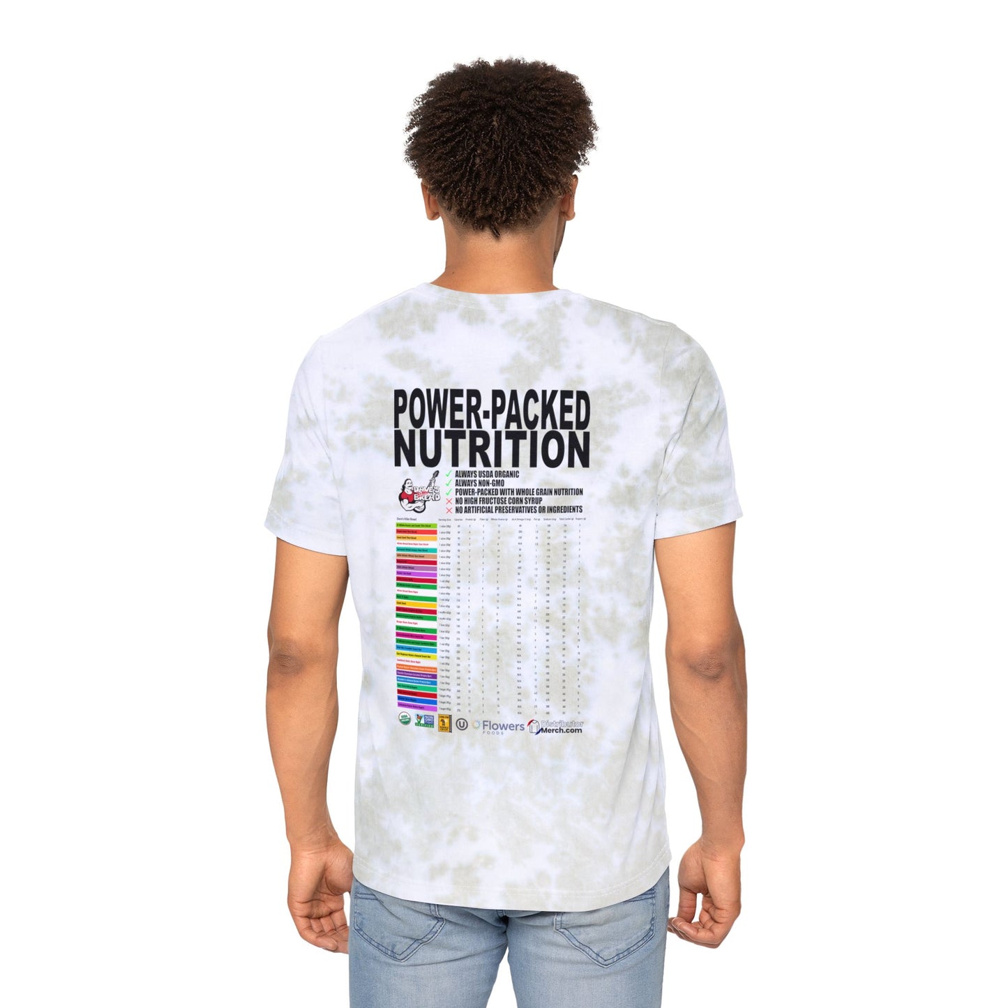 Dave's Killer Bread Unisex Tie-Dye Graphic Tee – Casual Cool Vibes, Music Lovers Shirt, Festival Fashion, Gifting for Foodies, Summer Wardrobe Essential