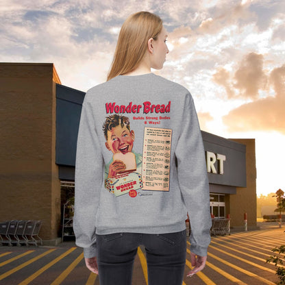 Wonderbread Two side print Crewneck Sweatshirt
