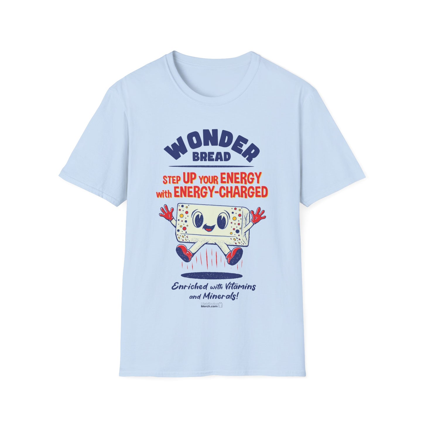 T-shirt, Wonder bread, vintage, Unisex Softstyle T-Shirt