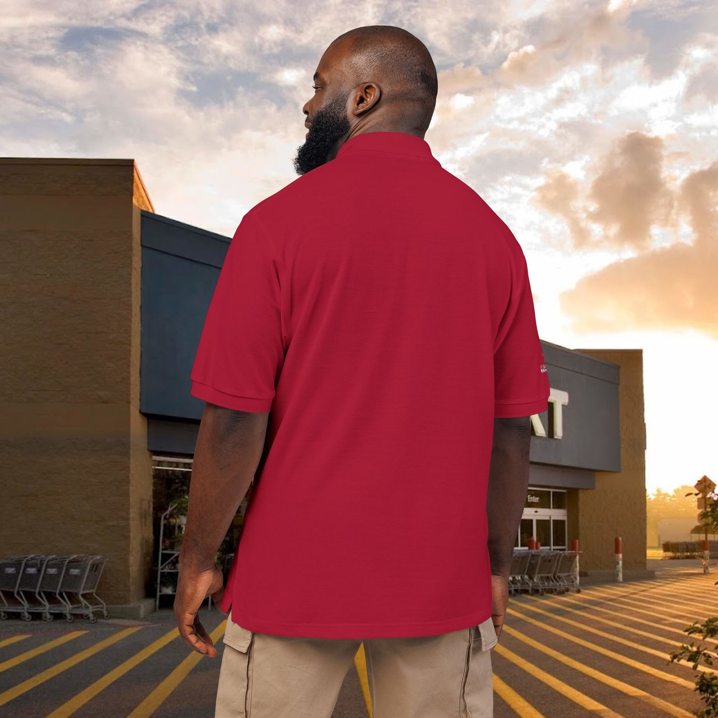 Wonderbread Embroidered unisex Polo Shirt