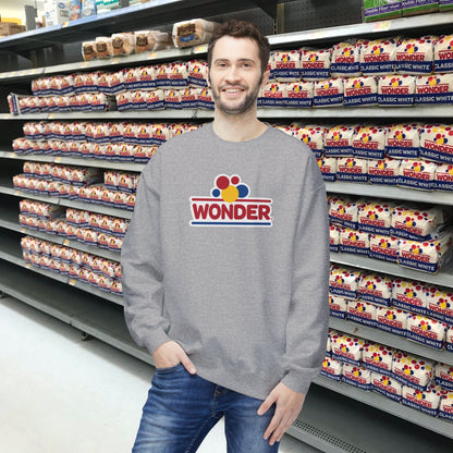 Wonderbread Two side print Crewneck Sweatshirt