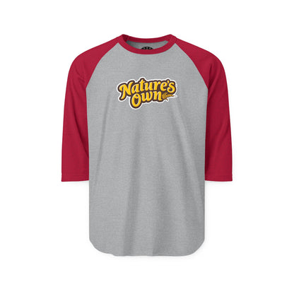 Nature's Own Raglan Shirt — Vintage Script Baseball Tee
