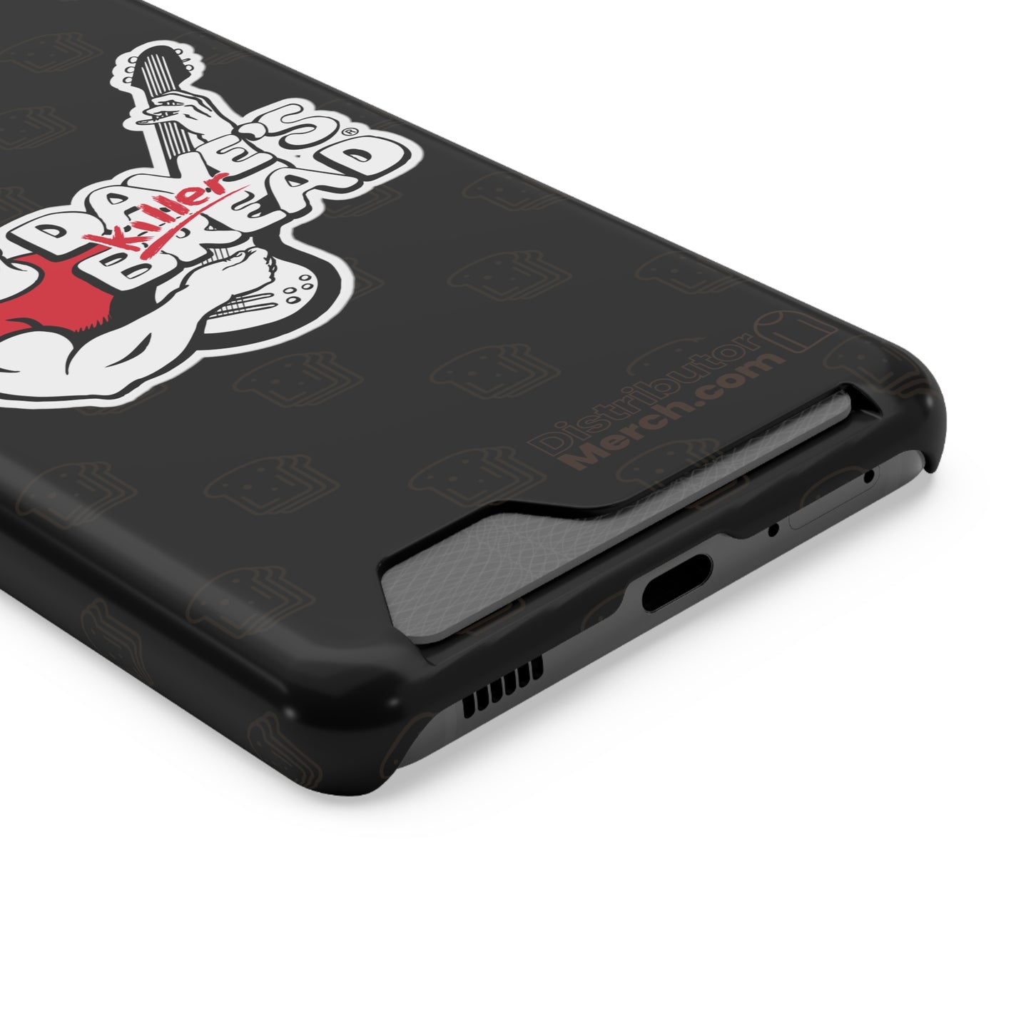 Phone Case With Card Holder, Dave's Killer Bread Logo.