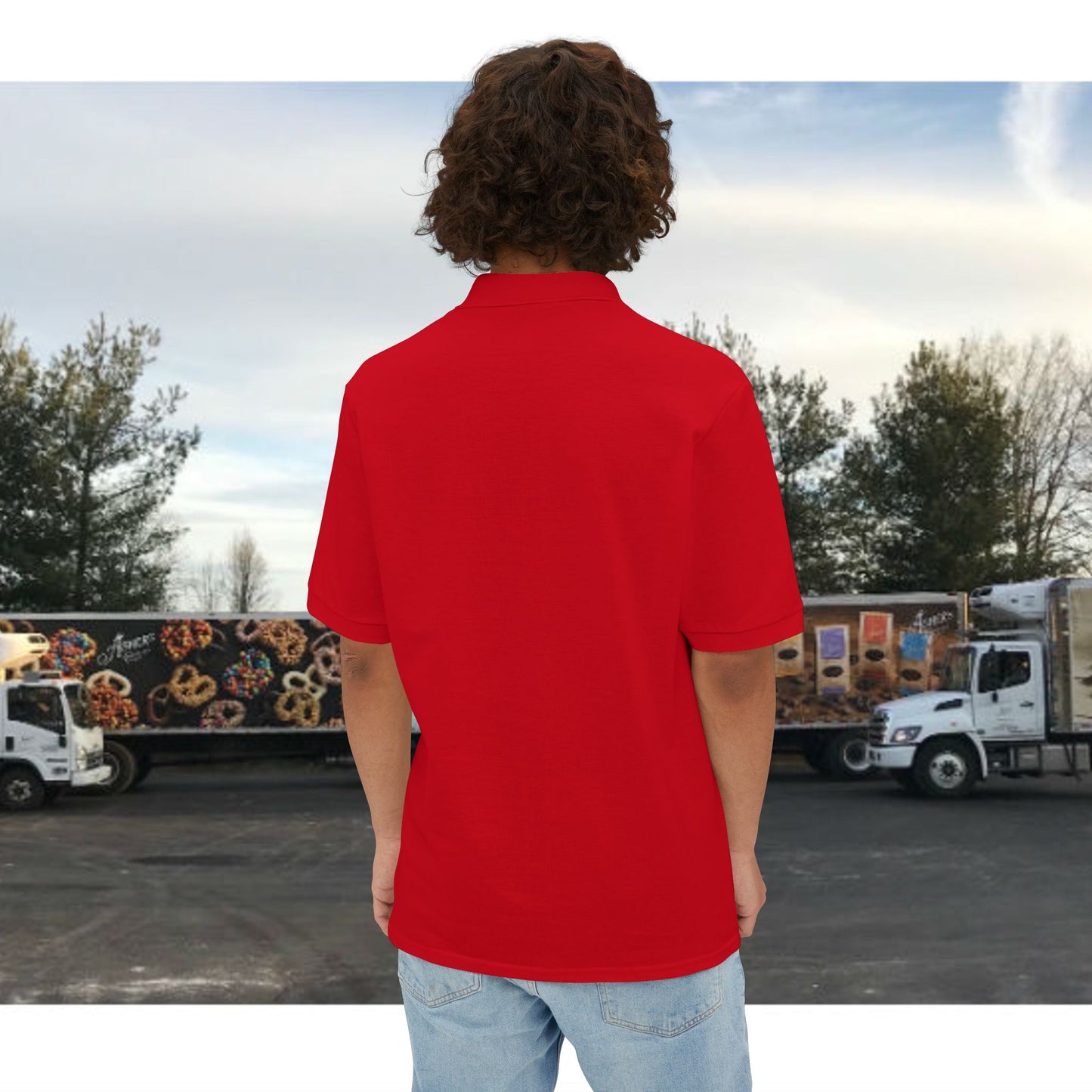 Nature's Own Men's Piqué Polo - Casual Elegance for Everyday Adventures