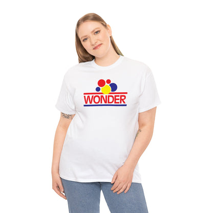 Unisex Heavy Cotton Tee, Wonder bread