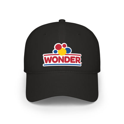 Low Profile Baseball Cap with embroidered Wonder bread Hat