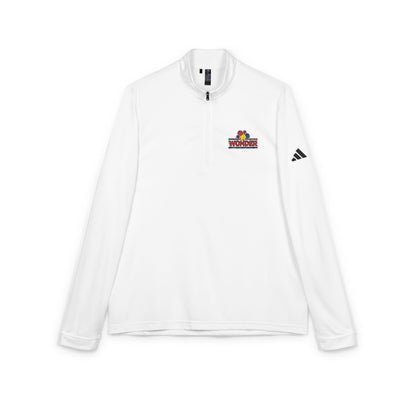 Wonder bread Embroidered adidas Quarter-Zip Pullover - Performance Top