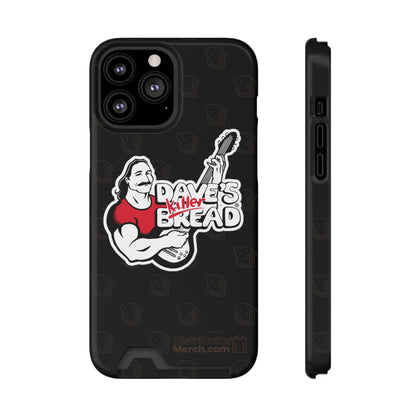 Phone Case With Card Holder, Dave's Killer Bread Logo.