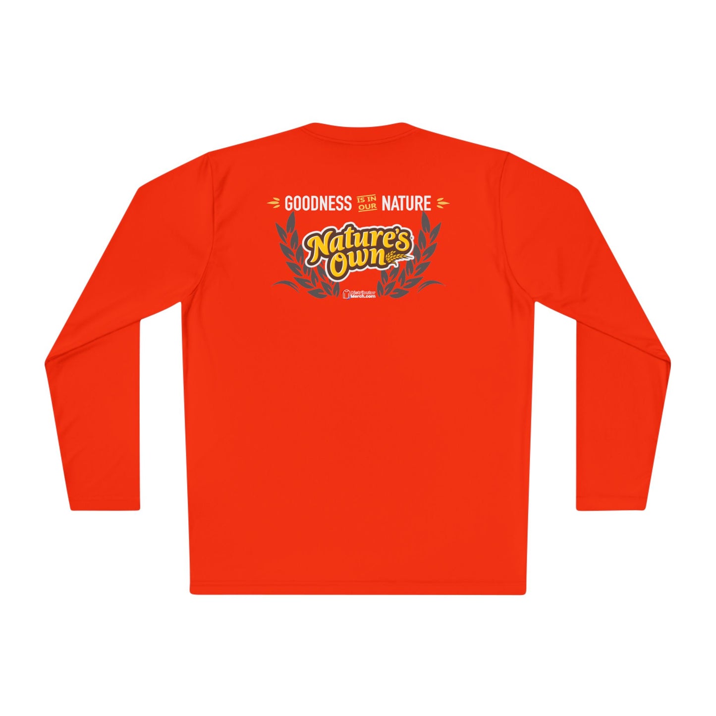 Nature's Own Long Sleeve Tee — 'Goodness of Nature' Logo Shirt