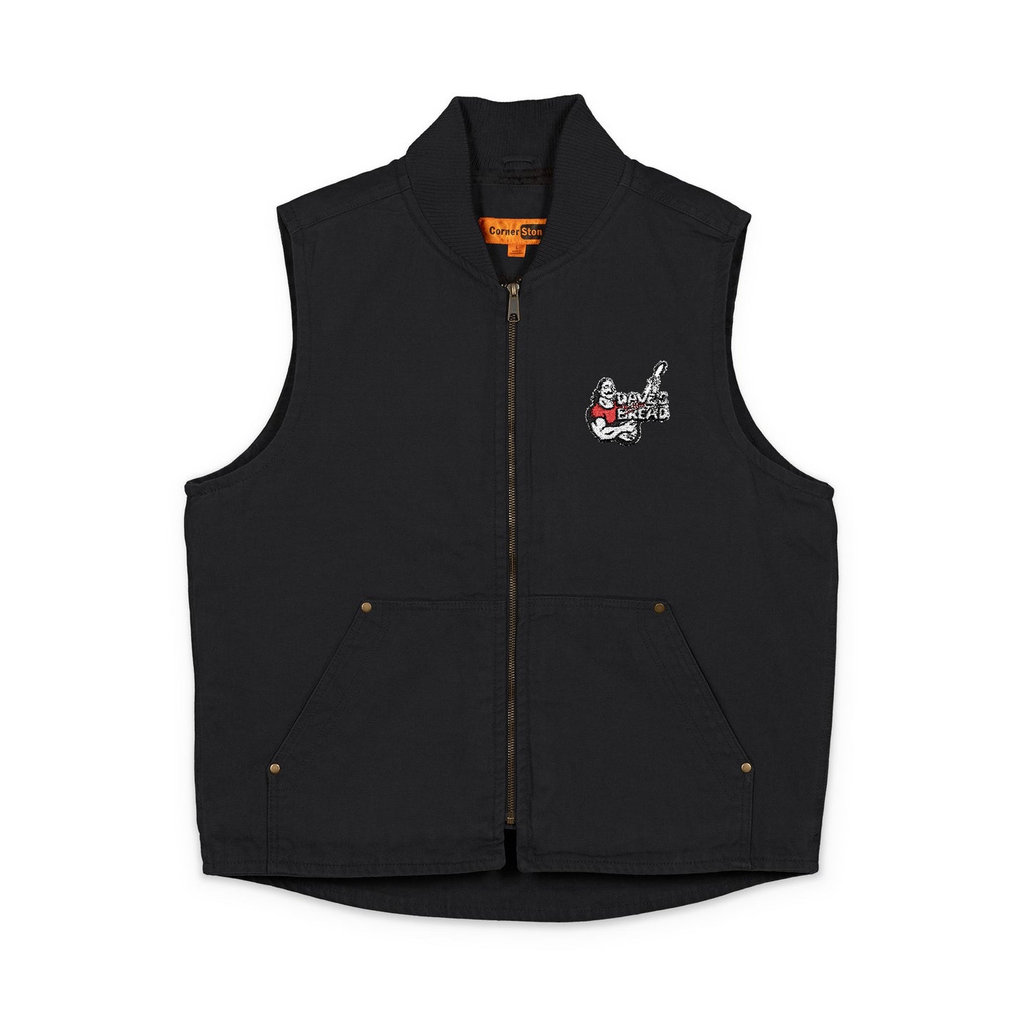 Vest Washed Duck Cloth Unisex Dave's Killer bread Embroidered logo