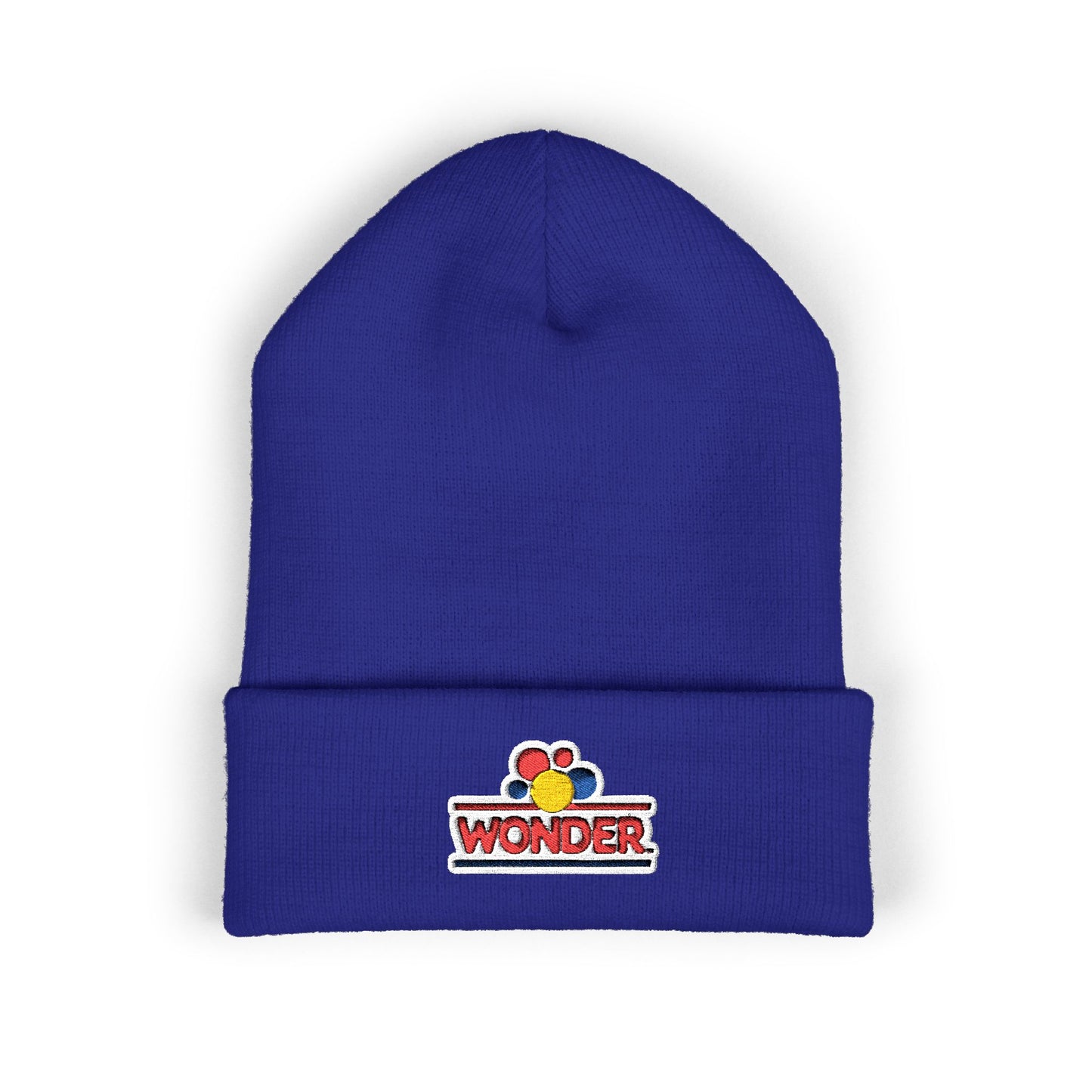 Classic Cuffed Beanie with Wonder bread Embroidered logo