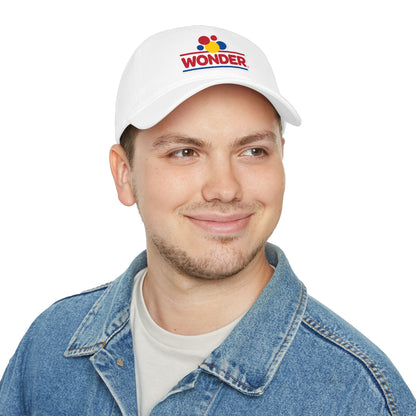 Low Profile Baseball Cap with embroidered Wonder bread Hat