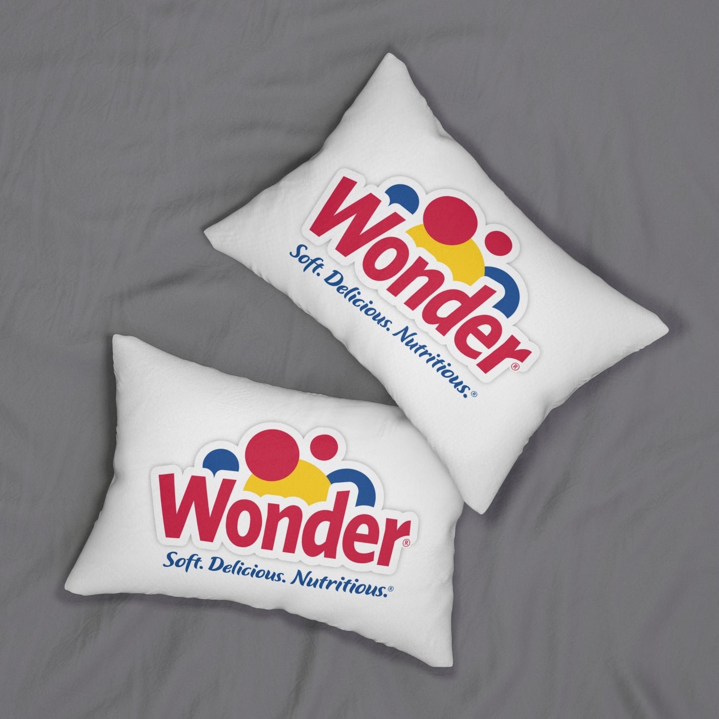 Spun Polyester Lumbar Pillow, Wonder bread