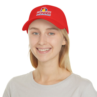 Low Profile Baseball Cap Wonderbread Hat