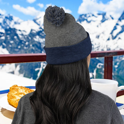 Wonderbread Embroidered Pom-Pom Knit Cap – TastyKake Logo