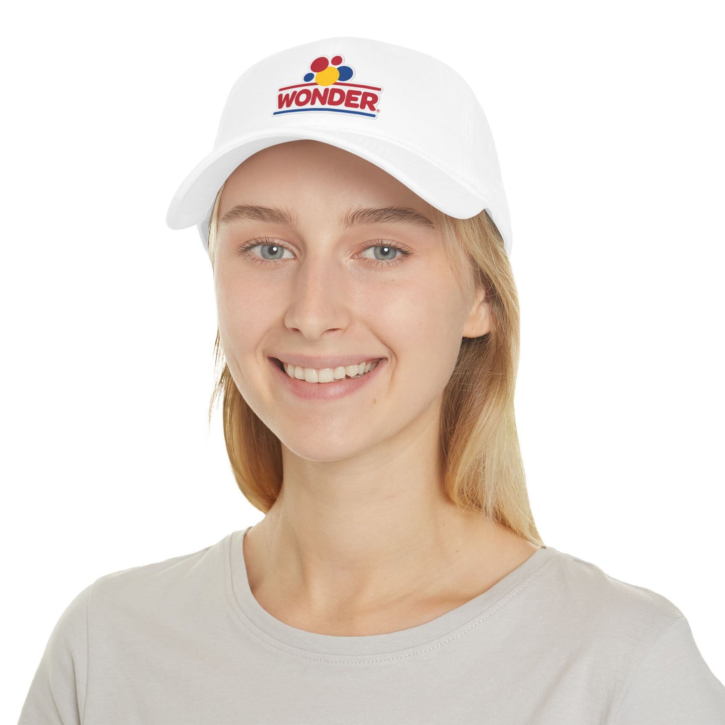 Low Profile Baseball Cap Wonderbread Hat