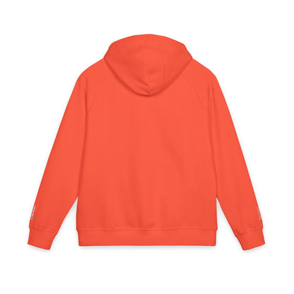 TEMU Distributor Embroidered Coral Raglan Hoodie