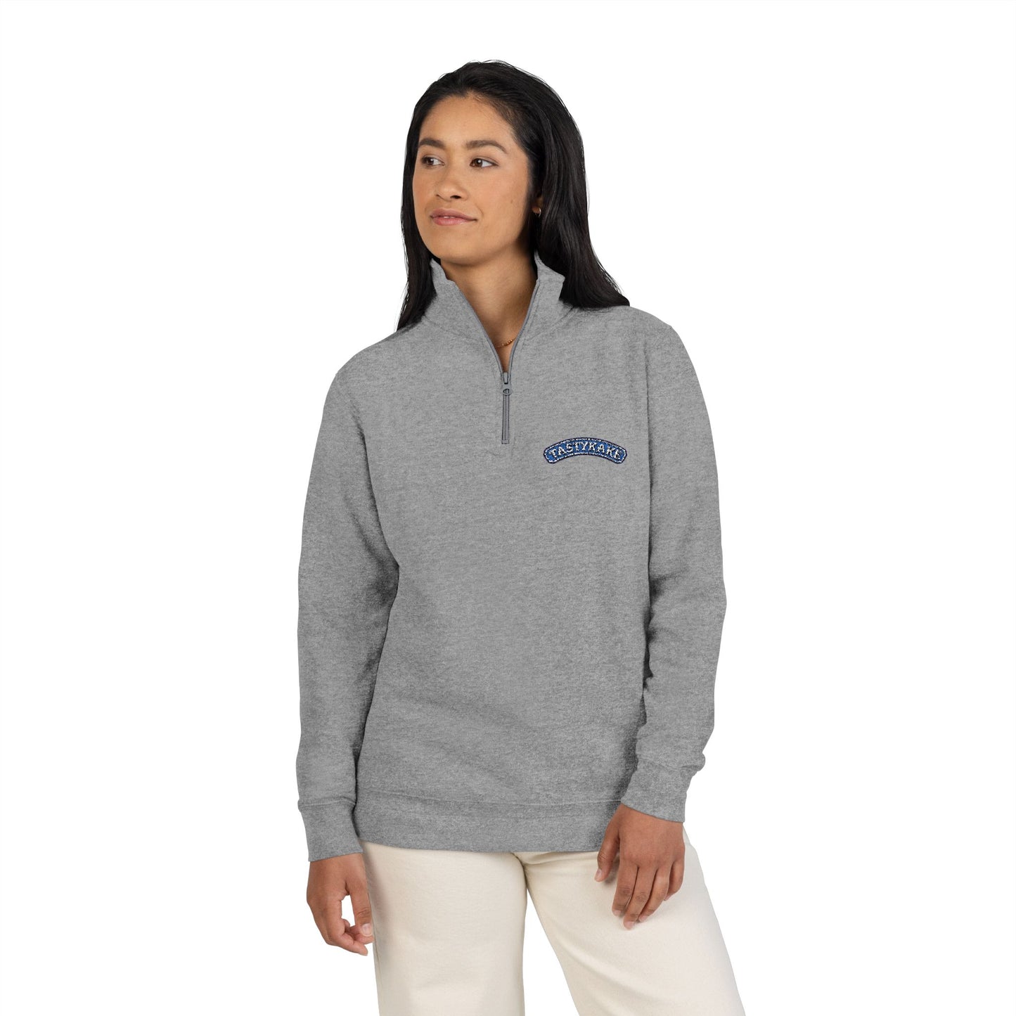 Quarter-Zip Fleece Pullover with TastyKake Embroidered logo