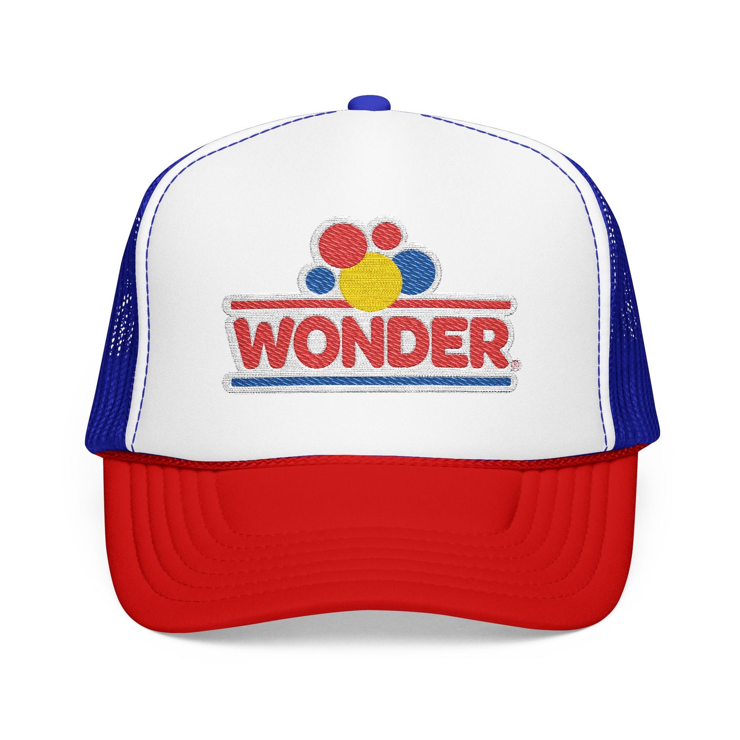 Wonderbread Embroidered Vintage Patch Trucker Hat