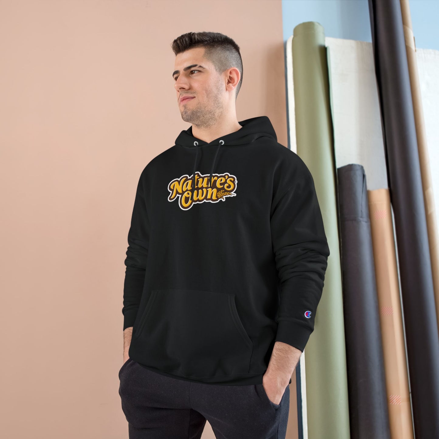 Champion Pullover Hoodie with Nature's Own Logo
