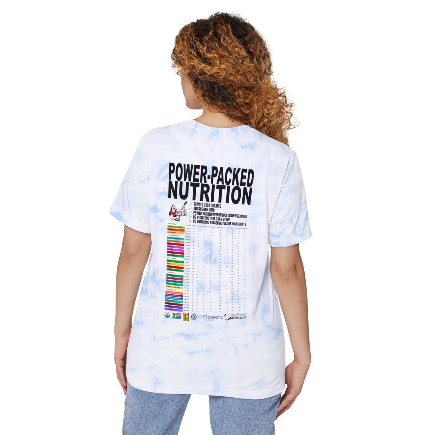 Dave's Killer Bread Unisex Tie-Dye Graphic Tee – Casual Cool Vibes, Music Lovers Shirt, Festival Fashion, Gifting for Foodies, Summer Wardrobe Essential