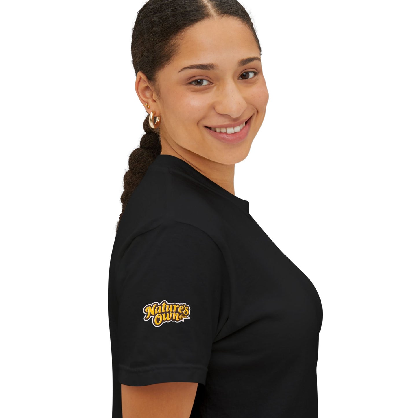 Camiseta unisex con bolsillo teñido en prenda, DKB, Wonder bread, Nature's own