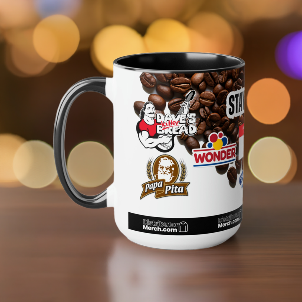 All Logos, Coffee Mug, Two tone, 15oz