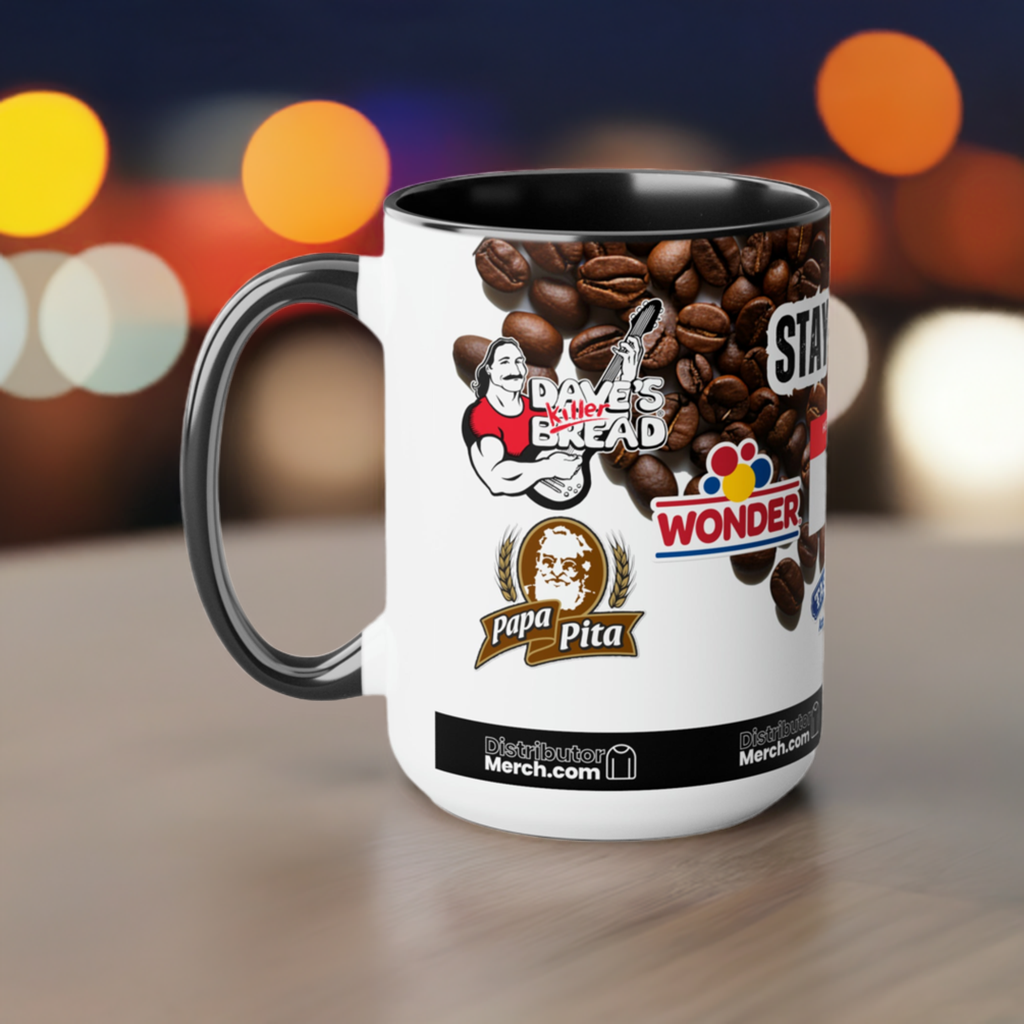 All Logos, Coffee Mug, Two tone, 15oz